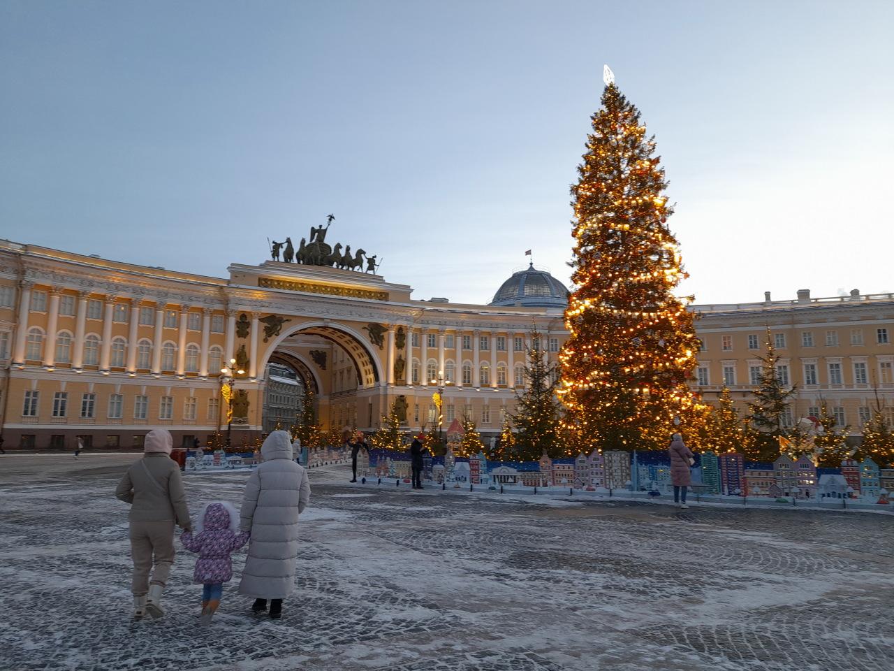 новый год в санкт петербурге