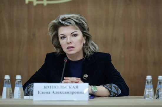 Фото: Пресс-служба Национального центра «Россия». Советник Президента РФ Елена Ямполькая